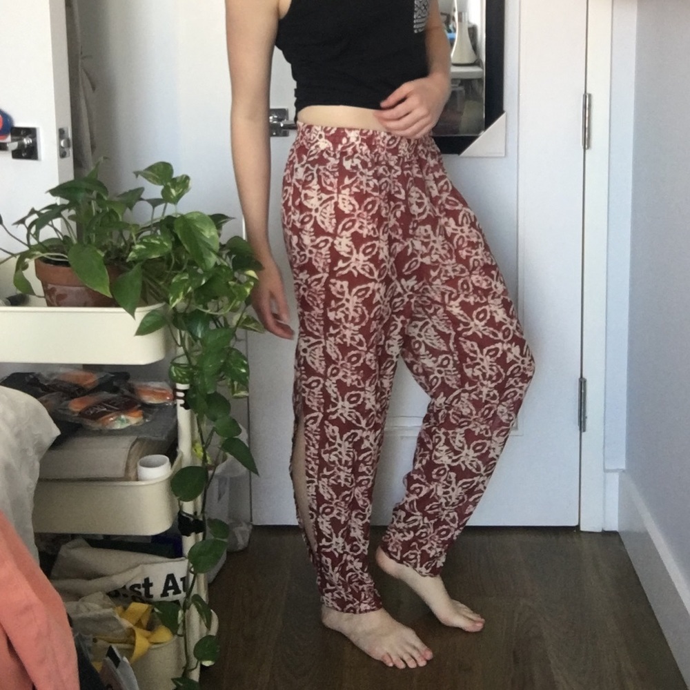 Band Of Gypsies Harem Pants w/ Side Slit